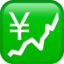 Chart Increasing with Yen