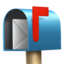 Open Mailbox with Raised Flag