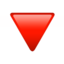 Red Triangle Pointed Down