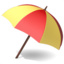 Umbrella on Ground