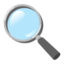 Magnifying Glass Tilted Left